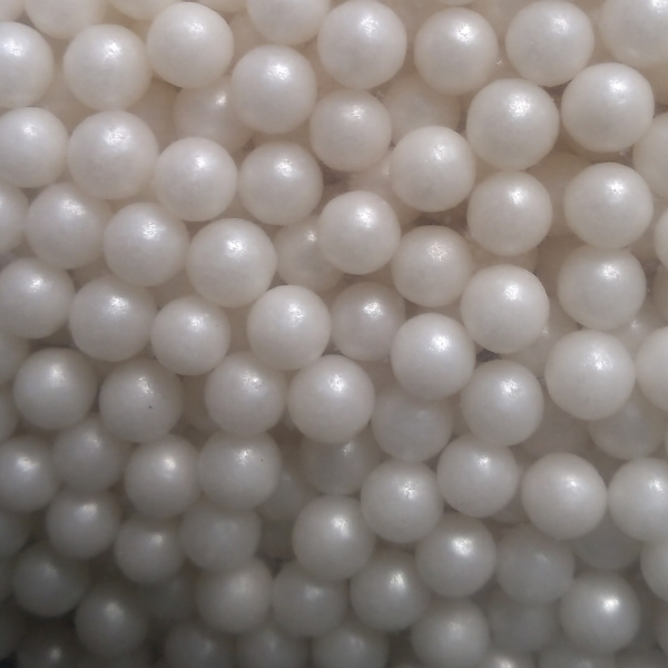 White Sugar Pearls 4oz