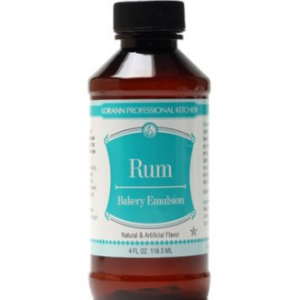 LorAnn Bakery Emulsion Rum Flavour 4 oz.