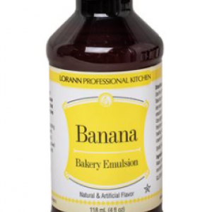 LorAnn Bakery Emulsion Banana Flavour 4 oz. 