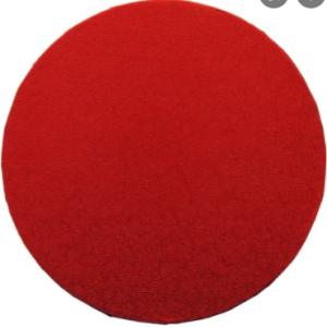 Wraparound Cake Circle 8" Red