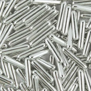 Silver Metallic Decorating Rods 4oz