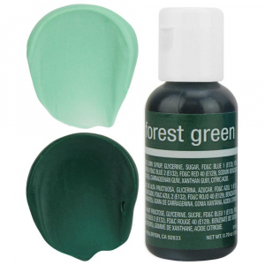 Chefmaster Liqua-Gel Forest Green 0.7 oz