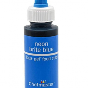 Chefmaster Liqua-Gel Brite Blue 2.3 oz