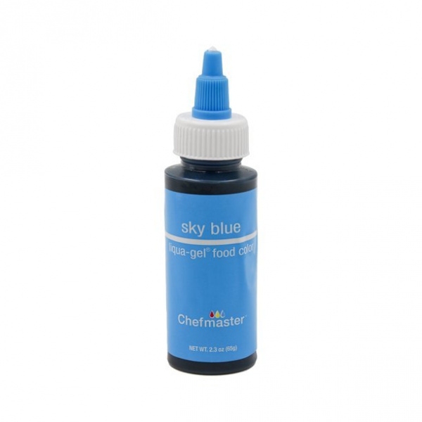 Chefmaster Liqua-Gel Sky Blue 2.3 oz