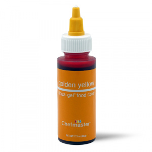 Chefmaster Liqua-Gel Golden Yellow 2.3 oz