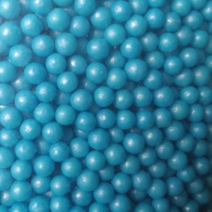 Blue Sugar Pearls 8oz