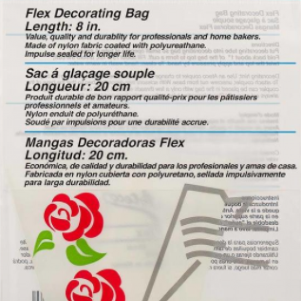 Ateco Decorating Flex Bag 8" (Pack of 3)