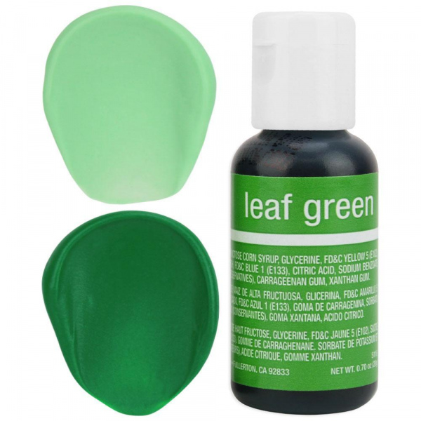 Chefmaster Liqua-Gel Leaf Green 0.7 oz