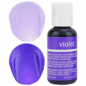 Chefmaster Liqua-Gel Violet 0.7 oz