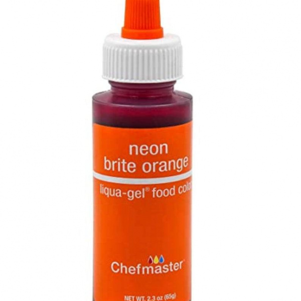 Chefmaster Liqua-Gel Brite Orange